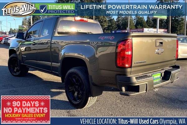2018 Chevrolet Colorado 4x4 Chevy Truck 4WD LT Extended Cab - cars &... for sale in Olympia, WA – photo 10