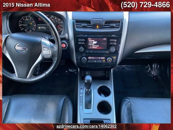 2015 Nissan Altima 2 5 SL 4dr Sedan ARIZONA DRIVE FREE MAINTENANCE for sale in Tucson, AZ – photo 13