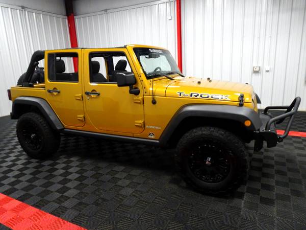 2014 Jeep Wrangler Unlimited 4x4 T-ROCK unlimited hardtop hatchback... for sale in Branson West, AR – photo 5