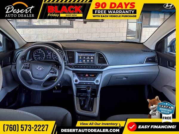 2017 Hyundai Elantra 44,000 MILES 1 OWNER Navigation System SE Sedan... for sale in Palm Desert , CA – photo 13