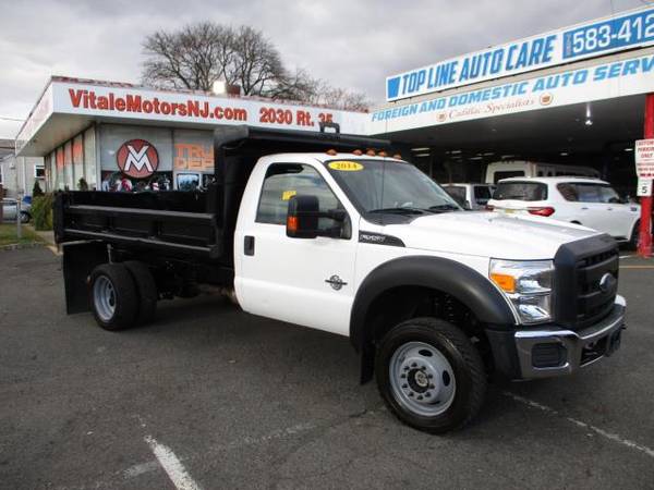 2014 Ford Super Duty F-550 DRW 11 FOOT DUMP TRUCK, 4X4, DIESEL **... for sale in south amboy, OH – photo 3