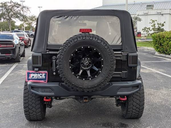 2015 Jeep Wrangler Rubicon Hard Rock 4x4 4WD Four Wheel SKU:FL515733... for sale in Fort Myers, FL – photo 8