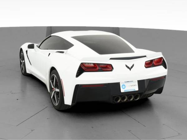 2015 Chevy Chevrolet Corvette Stingray Coupe 2D coupe White -... for sale in Hickory, NC – photo 8