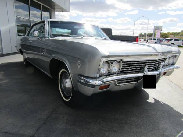 1966 *Chevrolet* *Caprice* Silver - cars & trucks - by dealer -... for sale in Omaha, NE – photo 9