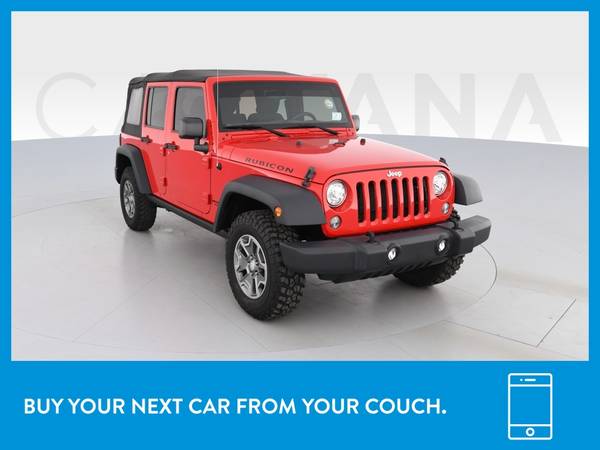 2017 Jeep Wrangler Unlimited Rubicon Sport Utility 4D suv Red for sale in Bloomington, IN – photo 12