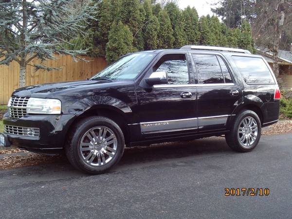 2007 Lincoln Navigator with 3.73 axle ratio - cars & trucks - by... for sale in Vancouver, OR – photo 2