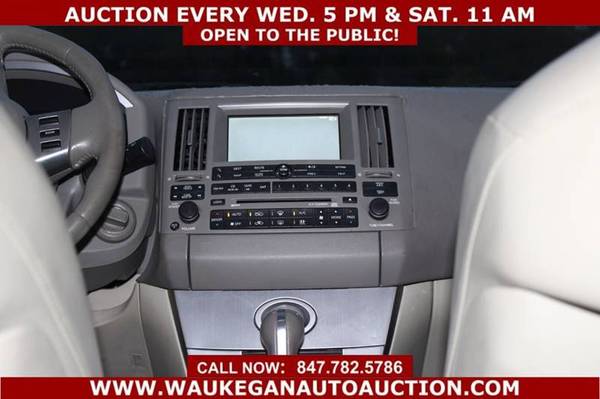 2004 *INFINITI* *FX35* AWD 3.5L V6 LEATHER ALLOY GOOD TIRES CD 225953 for sale in WAUKEGAN, WI – photo 7