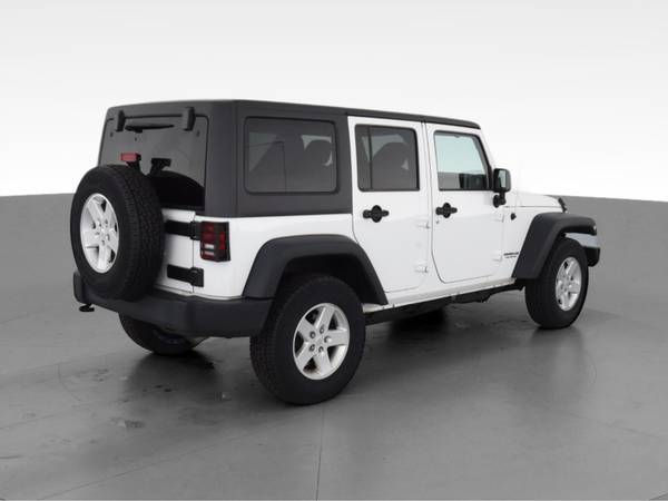 2015 Jeep Wrangler Unlimited Sport S SUV 4D suv White - FINANCE... for sale in QUINCY, MA – photo 11