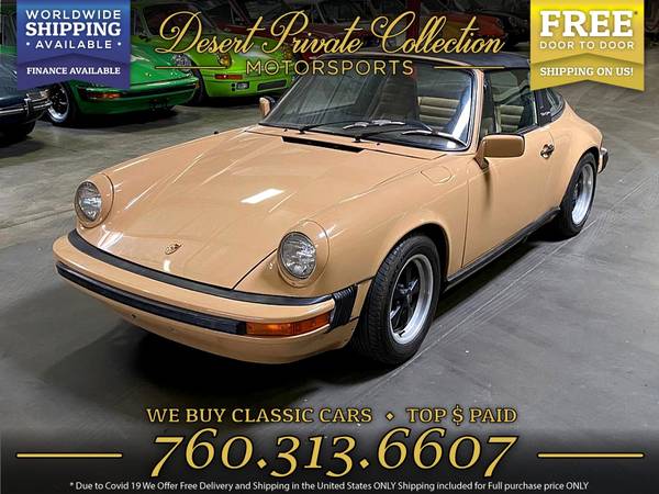 1978 Porsche 911sc Sand Beige RESTORED 88k Miles Coupe - New LOW... for sale in Palm Desert , CA – photo 4