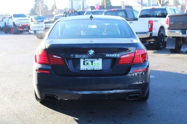 2011 BMW 5 Series *550i Premium, Convenience, Cold Weather, Heads Up... for sale in PUYALLUP, WA – photo 4