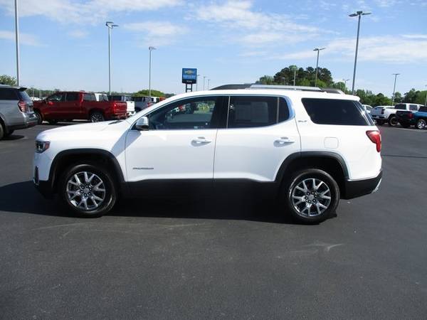 2020 GMC Acadia SLT suv White - - by dealer - vehicle for sale in Salisbury, NC – photo 4
