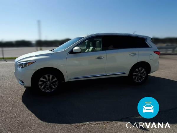2013 INFINITI JX JX35 Sport Utility 4D suv White - FINANCE ONLINE -... for sale in Sausalito, CA – photo 4