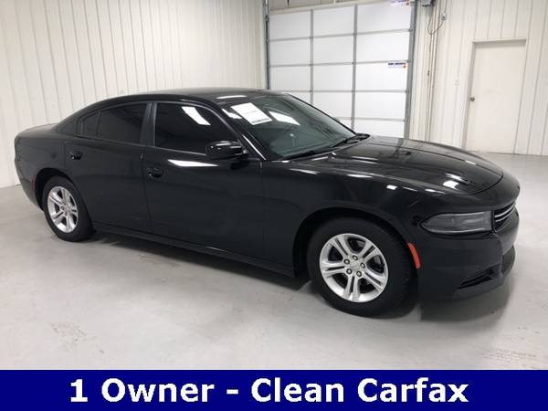 Sporty Black 2016 Dodge Charger SE 4D Sedan w Alloy Wheels For Sale for sale in Ripley, MS – photo 3