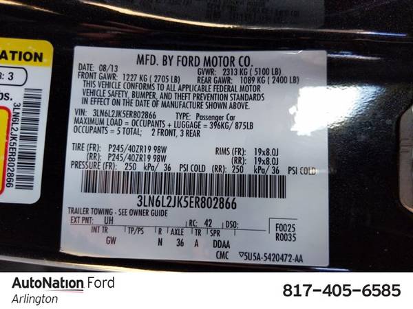2014 Lincoln MKZ AWD All Wheel Drive SKU:ER802866 - cars & trucks -... for sale in Arlington, TX – photo 23