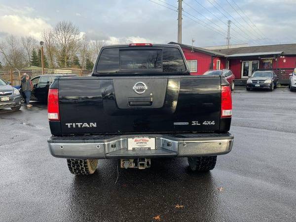 2011 Nissan Titan Crew Cab SL Pickup 4D 5 1/2 ft for sale in Eugene, OR – photo 8