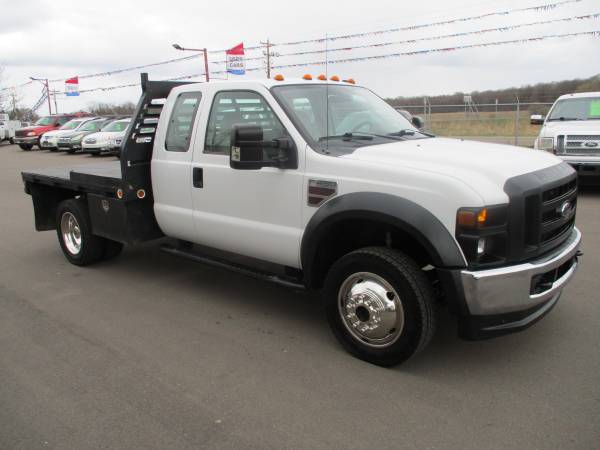 2008 ford f450 f-450 diesel stick drw 4x4 xl 4wd extended cab for sale in Forest Lake, WI – photo 3