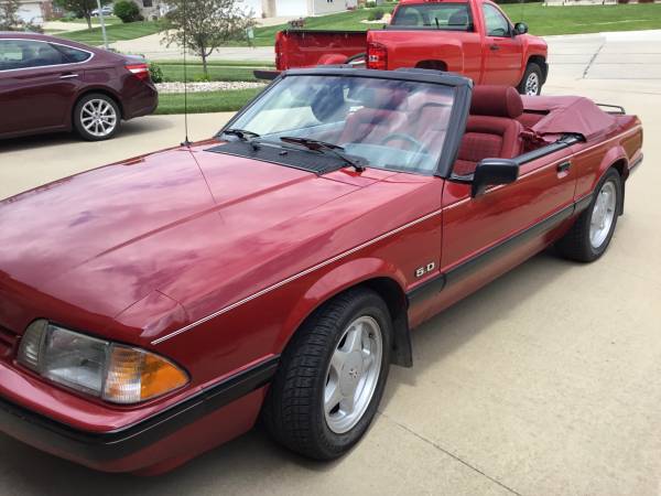 1989 Mustang LX convertible for sale in Sioux City, NE – photo 4