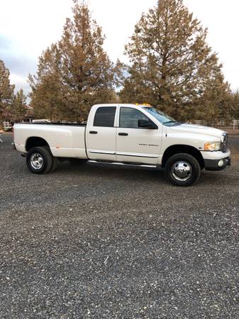 2004 Dodge Laramie 3500 Dually Quadcab 4X4 with only 81K miles!!! -... for sale in Terrebonne, OR – photo 2