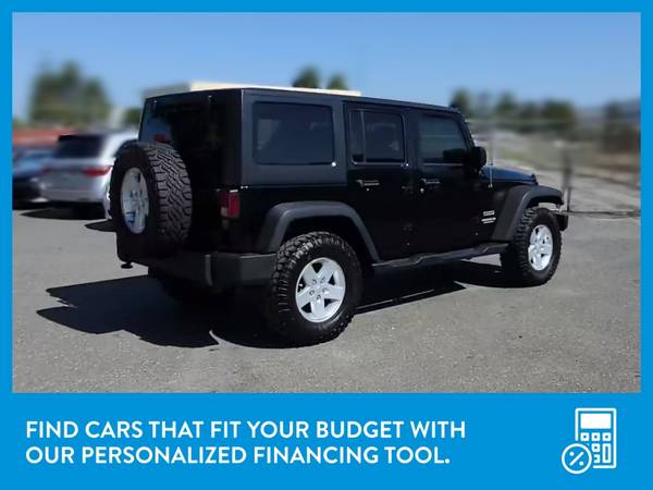 2017 Jeep Wrangler Unlimited Sport S Sport Utility 4D suv Black for sale in Monterey, CA – photo 8