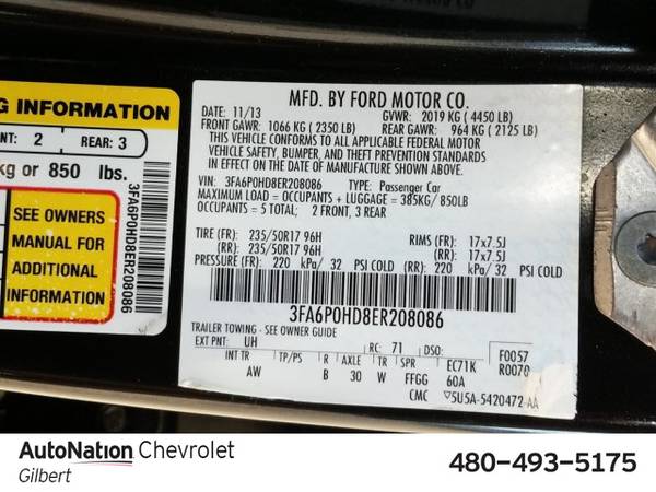 2014 Ford Fusion SE SKU:ER208086 Sedan for sale in Gilbert, AZ – photo 16