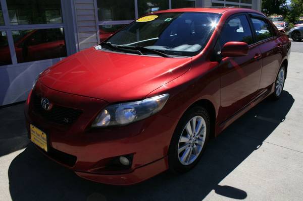 2009 TOYOTA COROLLA "S" 5SPD MANUAL-BEAUTIFUL BARCELONA RED! for sale in Barre, VT – photo 2