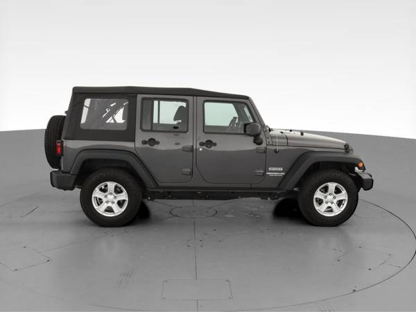 2017 Jeep Wrangler Unlimited Sport SUV 4D suv Black - FINANCE ONLINE... for sale in Boone, NC – photo 13