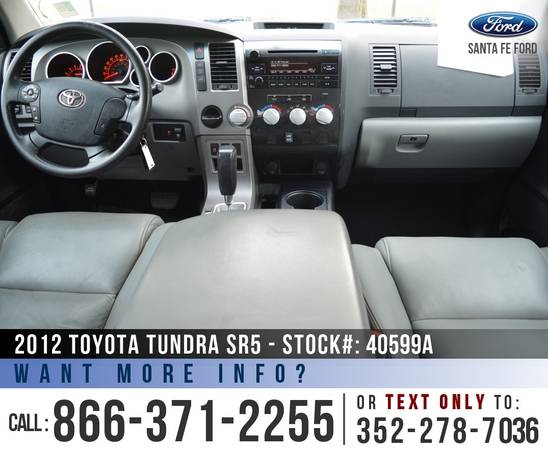 2012 Toyota Tundra SR5 *** Bluetooth, Backup Camera, Homelink *** -... for sale in Alachua, AL – photo 14
