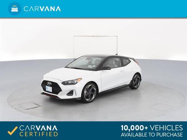 2019 Hyundai Veloster Turbo Ultimate Coupe 3D coupe White - FINANCE for sale in Memphis, TN – photo 6