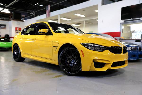 2018 BMW M3 Competition Package Individual Color Speed Yellow for sale in STATEN ISLAND, NY – photo 13