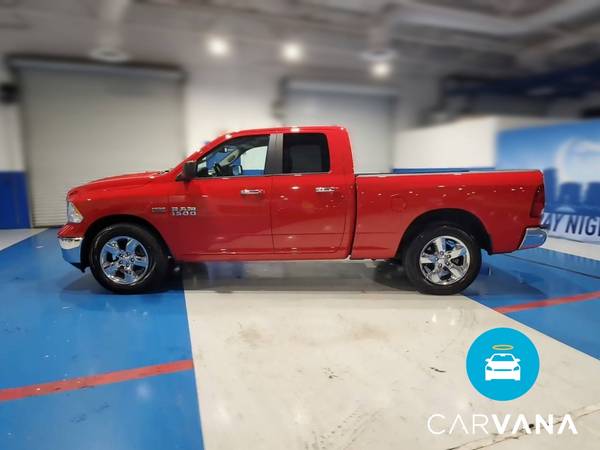 2016 Ram 1500 Quad Cab Big Horn Pickup 4D 6 1/3 ft pickup Red - -... for sale in Fort Myers, FL – photo 5