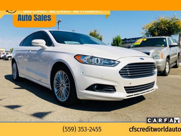 2014 Ford Fusion SE 4dr Sedan with - cars & trucks - by dealer -... for sale in Fresno, CA