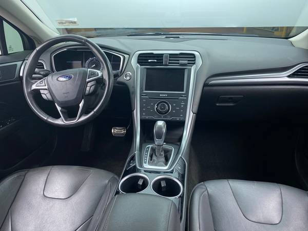 2013 Ford Fusion Titanium Sedan 4D sedan White - FINANCE ONLINE -... for sale in Bakersfield, CA – photo 22