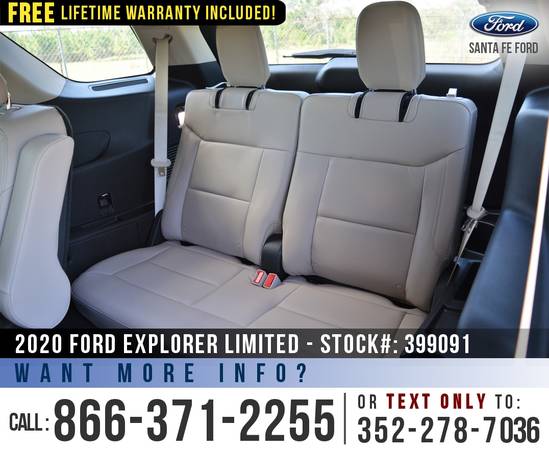 *** 2020 Ford Explorer Limited *** SAVE Over $4,000 off MSRP! for sale in Alachua, FL – photo 20
