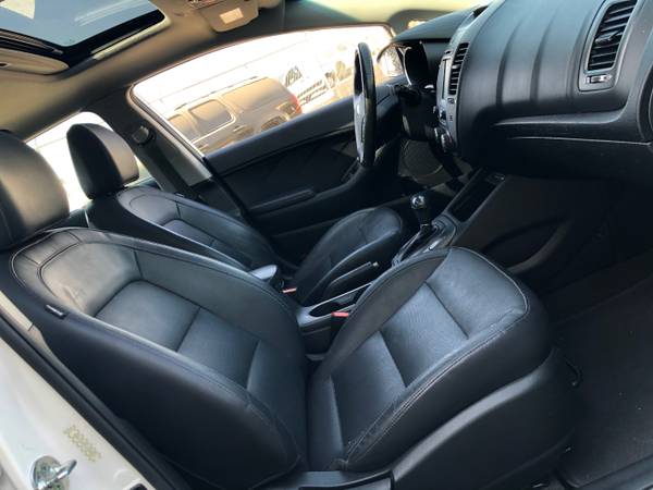 15' Kia Forte EX HB, Leather, NAV, Moonroof, Heat/Cooling seats, 58K... for sale in Visalia, CA – photo 6