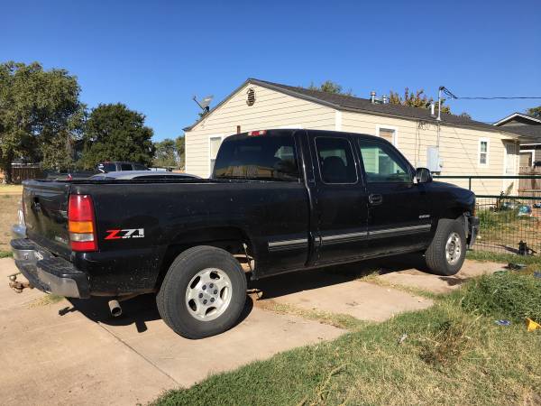 01 Chevy z71 4x4 trade sell for sale in Plainview, TX – photo 2