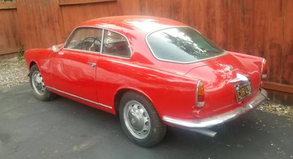 Alfa Romeo Giulietta Sprint Coupe, 1960 - cars & trucks - by owner -... for sale in Belmont, CA – photo 3