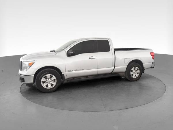 2018 Nissan Titan King Cab SV Pickup 4D 6 1/2 ft pickup Silver - -... for sale in Houston, TX – photo 4