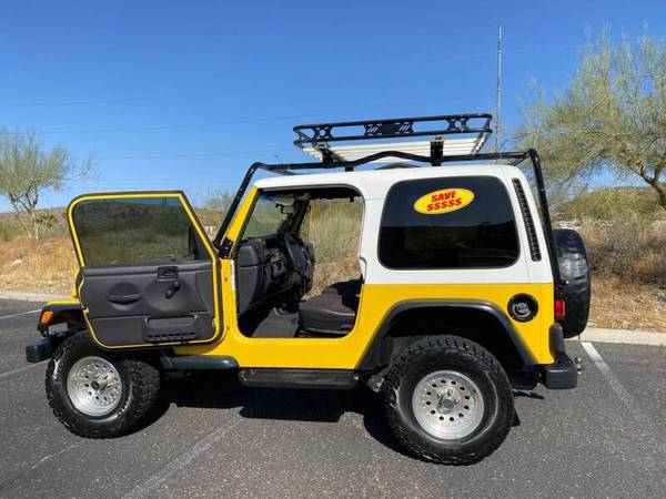 2000 JEEP WRANGLER TJ SPORT 4 0L I6 4X4 ONLY 84K MILES - cars for sale in Phoenix, AZ – photo 3