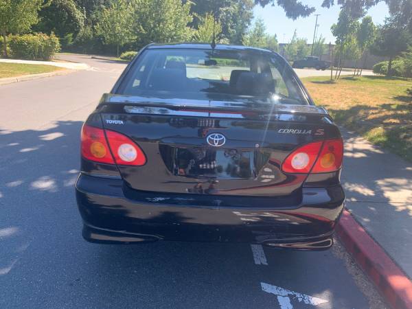 2004 Toyota Corolla S - cars & trucks - by owner - vehicle... for sale in Seattle, WA – photo 4