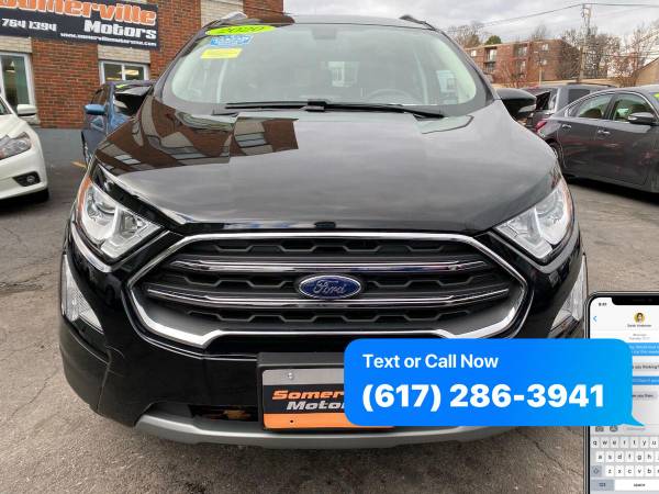 2020 Ford EcoSport Titanium AWD 4dr Crossover - Financing Available!... for sale in Somerville, MA – photo 3