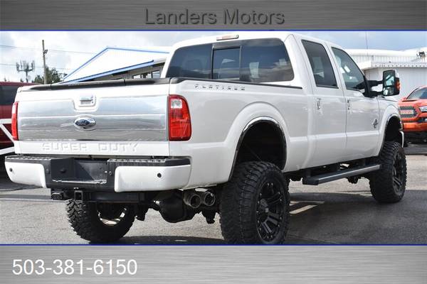 2013 FORD F250 PLATINUM 6.7L POWERSTROKE DIESEL LIFTED 37s LOADED for sale in Gresham, OR – photo 6