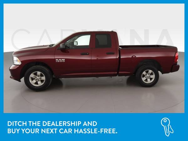 2017 Ram 1500 Quad Cab Tradesman Pickup 4D 6 1/3 ft pickup Red for sale in Syracuse, NY – photo 4