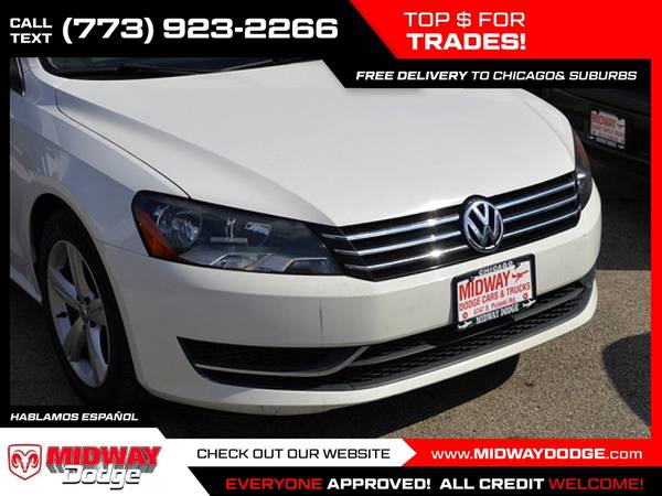 2012 Volkswagen Passat 2 5 SE FOR ONLY 120/mo! - - by for sale in Chicago, IL – photo 3