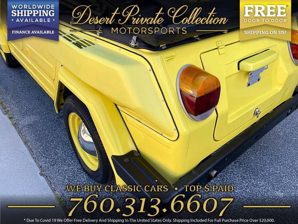 1973 Volkswagen Thing Type 181 Convertible, removable roll bar Wagon for sale in Other, NC – photo 11