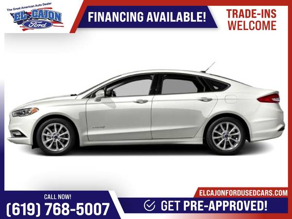 2018 Ford Fusion Hybrid S FOR ONLY 386/mo! - - by for sale in Santee, CA – photo 3