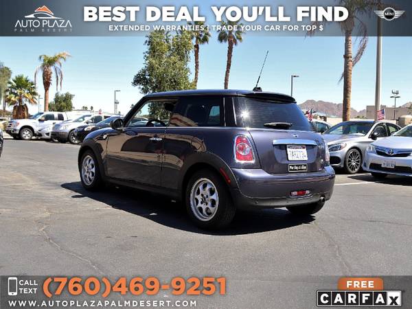 2012 Mini Cooper Hardtop 247/mo with Moonroof, Leather - cars & for sale in Palm Desert , CA – photo 6