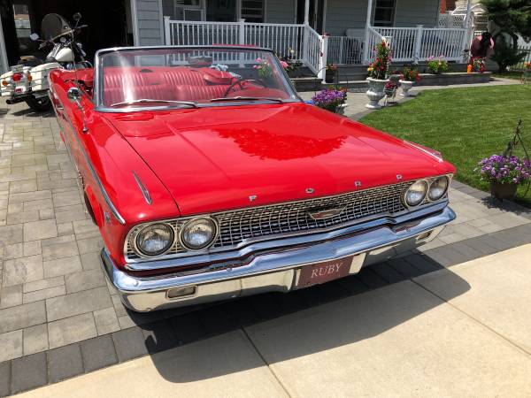 1963 Ford Galaxie 500 convertible Topless with Skirts - cars & for sale in Other, VT – photo 4