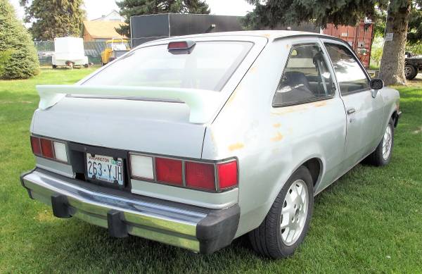 1987/78 Chevrolet Chevette FOR SALE runs/drives for sale in Yakima, WA – photo 5