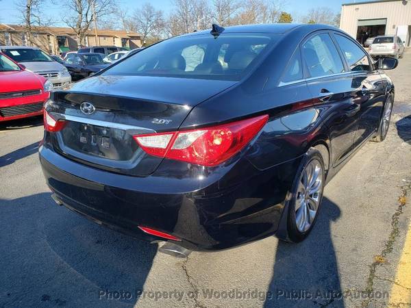 2012 Hyundai Sonata Black - - by dealer - vehicle for sale in Woodbridge, District Of Columbia – photo 4