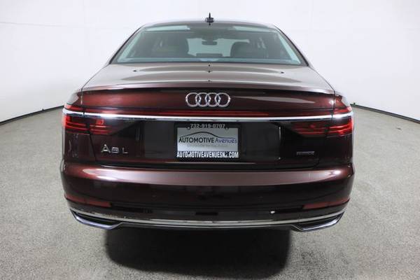 2019 Audi A8 L, Seville Red Metallic - - by dealer for sale in Wall, NJ – photo 4